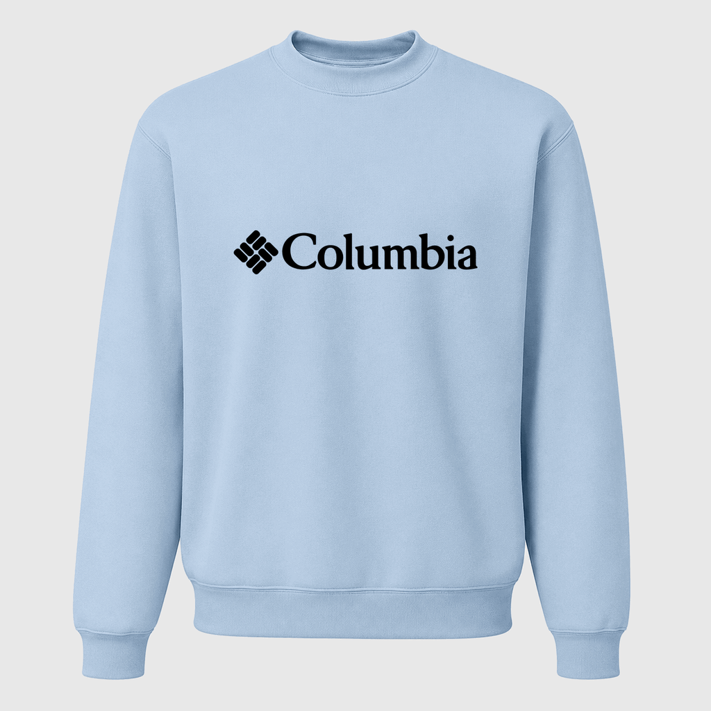 Men's Columbia Crewneck Sweatshirt - Sky Blue