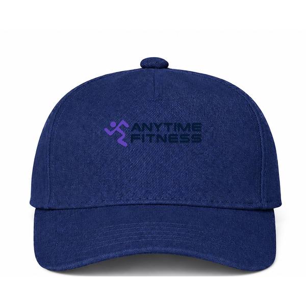 Anytime Fitness Logo Navy Dad Baseball Cap Hat