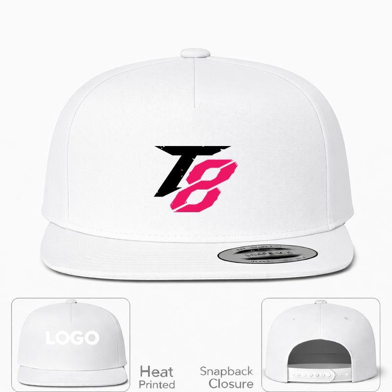 Tekken 8 Black Logo Snapback Hat