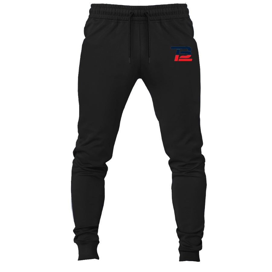 Tom Brady 12 joggers sweatpants - Black