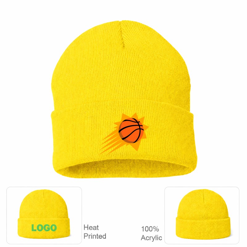Phoenix Suns Yellow Beanie Hat