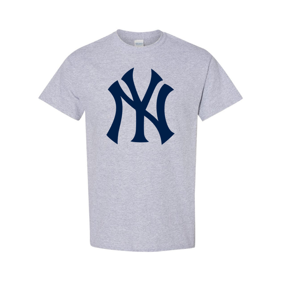 Men's New York Yankees Cotton T-Shirt - Gray
