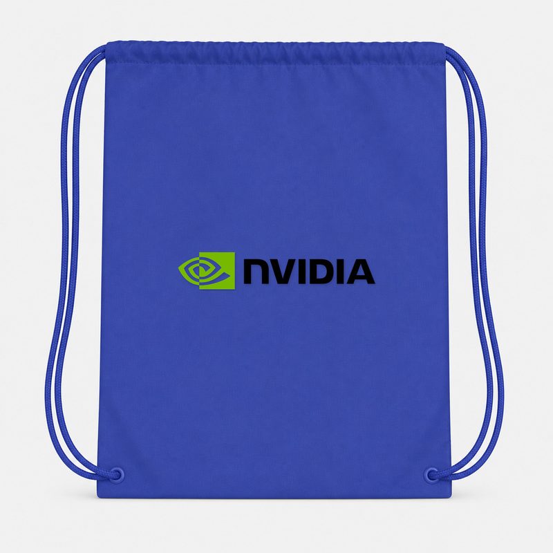 NVIDIA Drawstring Bag - Blue