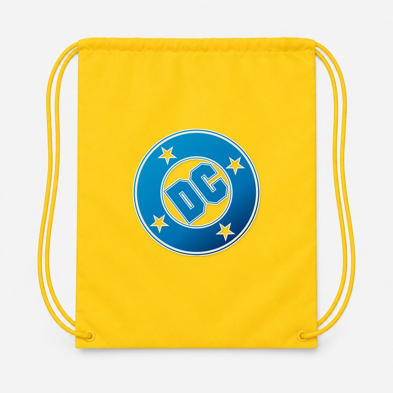 DC Comics Drawstring Bag - Yellow