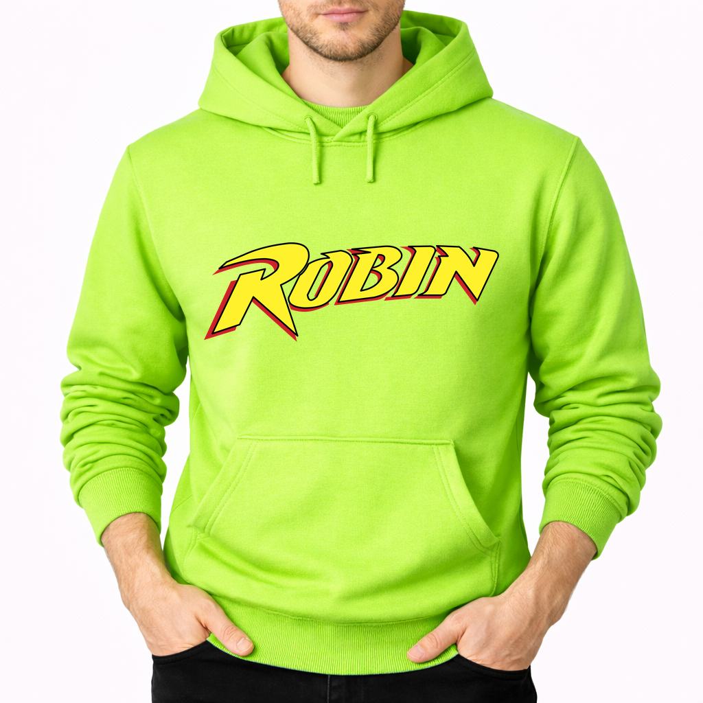 Men's Robin Pullover Hoodie - Lime green