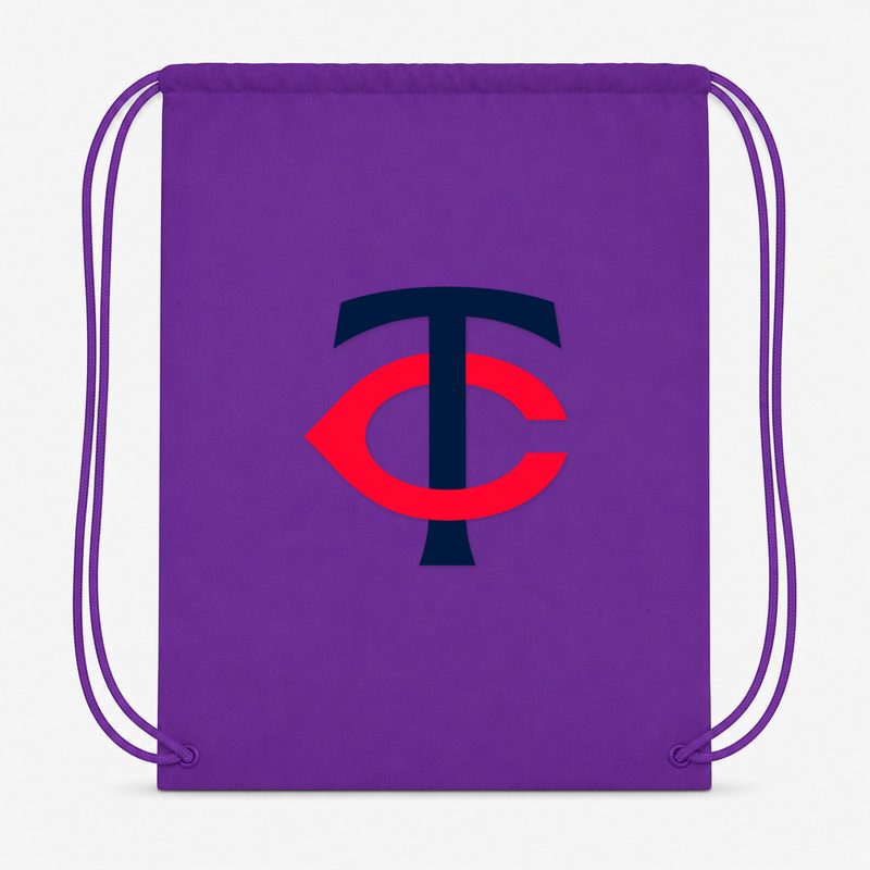 Minnesota Twins Drawstring Bag - Purple