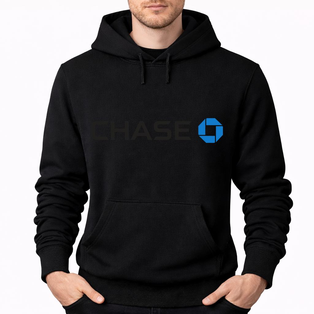 Men's Chase Black Pullover Hoodie - Black