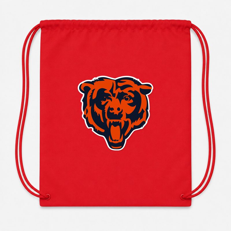 Chicago Bears Drawstring Bag - Red