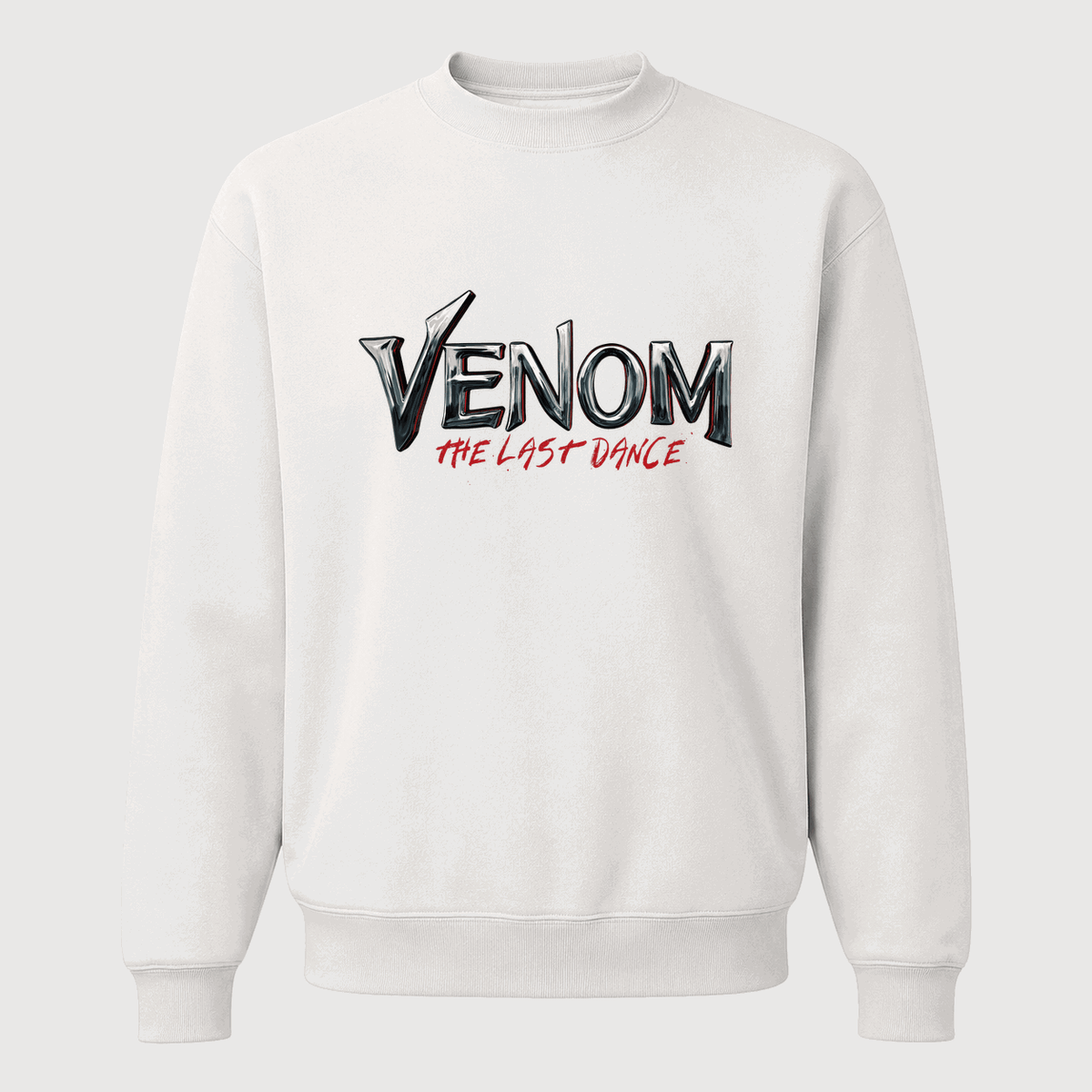 Men's Venom: The Last Dance Crewneck Sweatshirt - White
