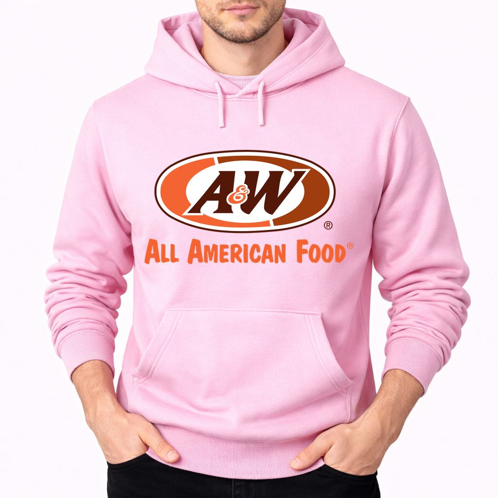 Men's Aw Pullover Hoodie - Pink