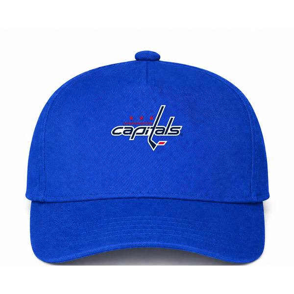 Washington Capitals NHL Logo Blue Dad Baseball Cap Hat