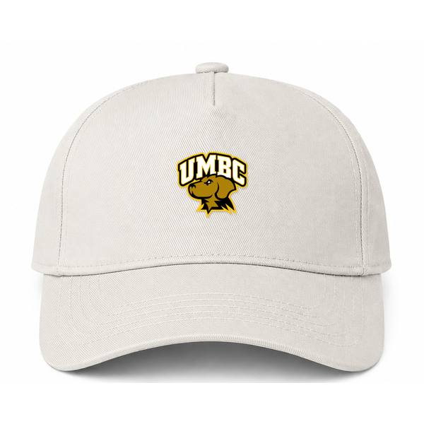 UMBC Retrievers Logo Beige Dad Baseball Cap Hat