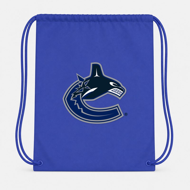 Vancouver Canucks Drawstring Bag - Blue