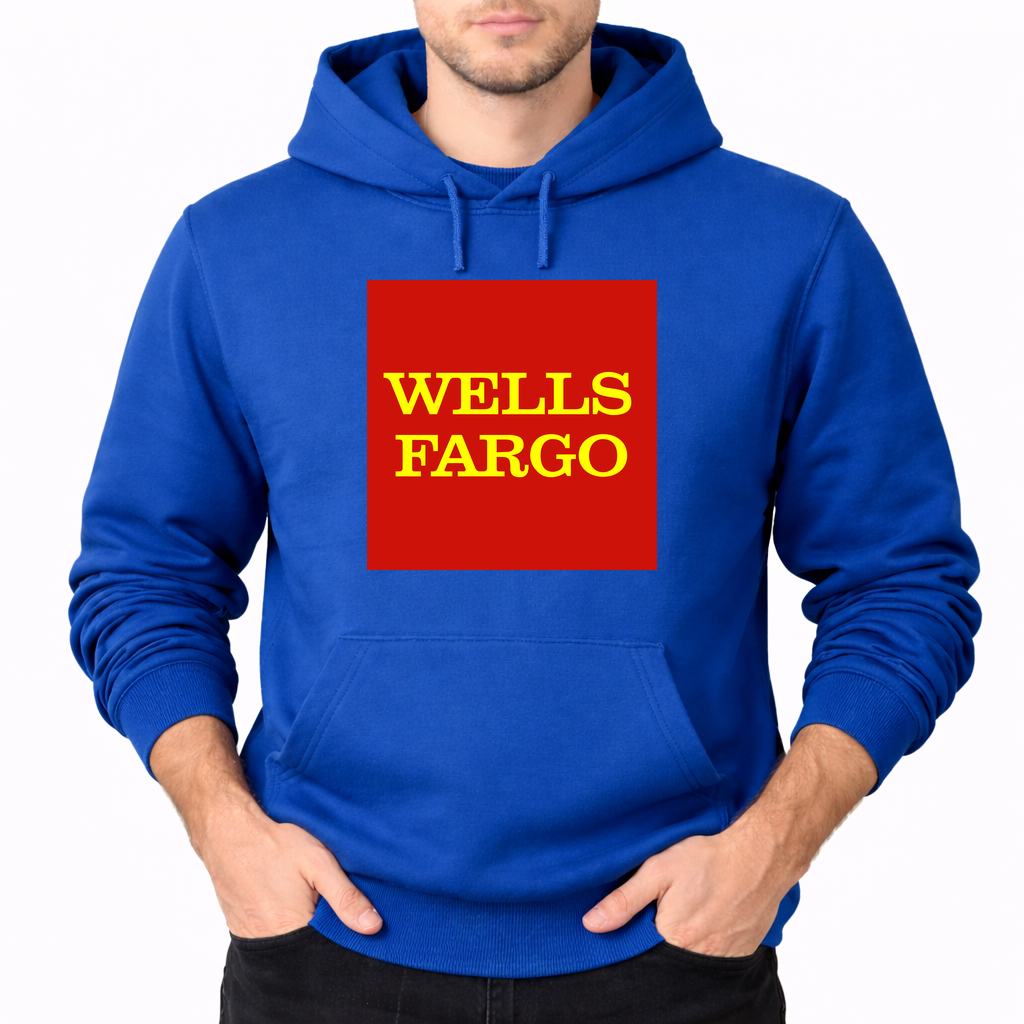Men's Wells Fargo Pullover Hoodie - Blue