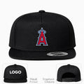 MLB Los Angeles Angels Snapback Hat - Black