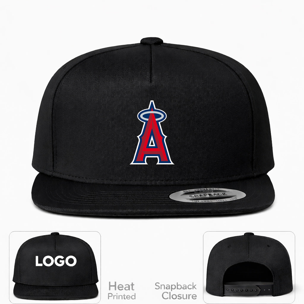 MLB Los Angeles Angels Snapback Hat - Black