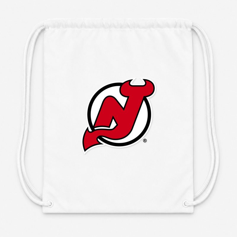 New Jersey Devils Drawstring Bag - White
