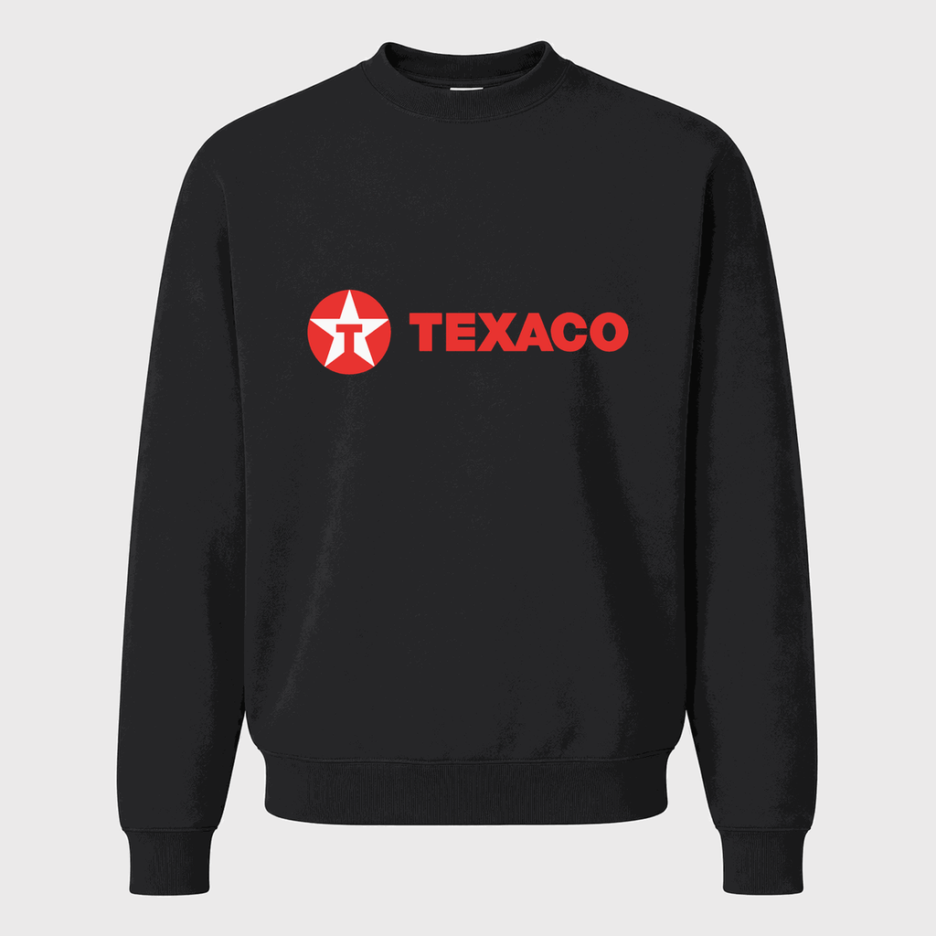 Men's Texaco Crewneck Sweatshirt - Black