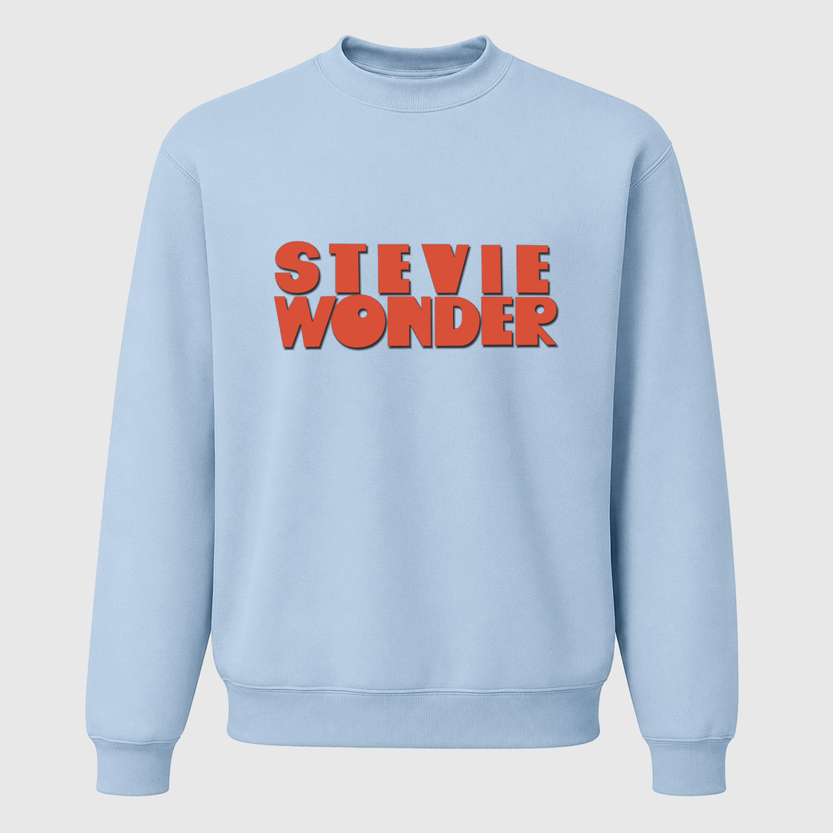 Men's Stevie Wonder Crewneck Sweatshirt - Sky Blue