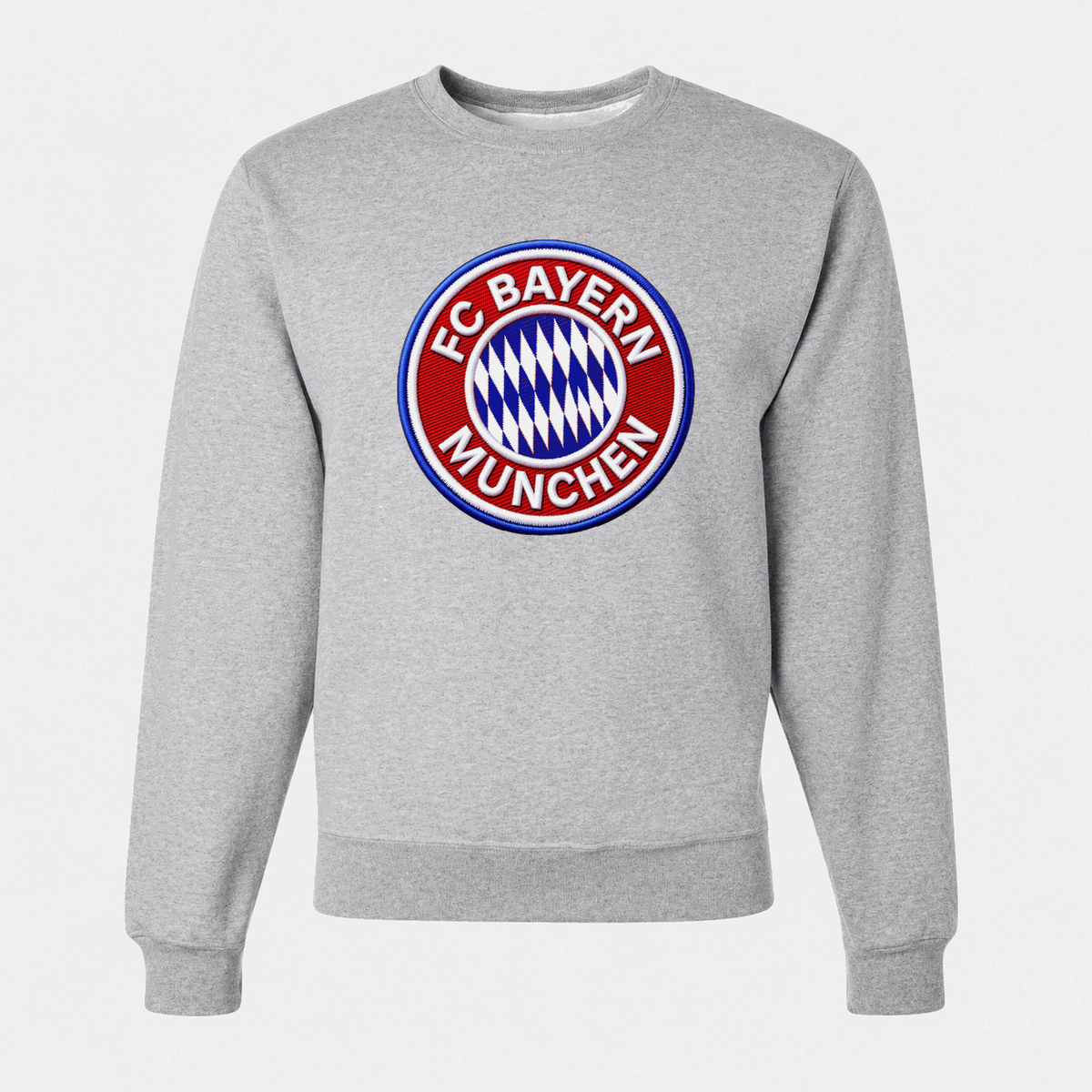 Men's FC Bayern Munich Soccer Crewneck Sweatshirt - Gray