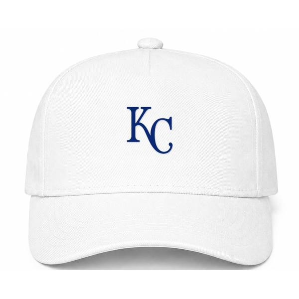 Kansas City Royals MLB Logo White Dad Baseball Cap Hat