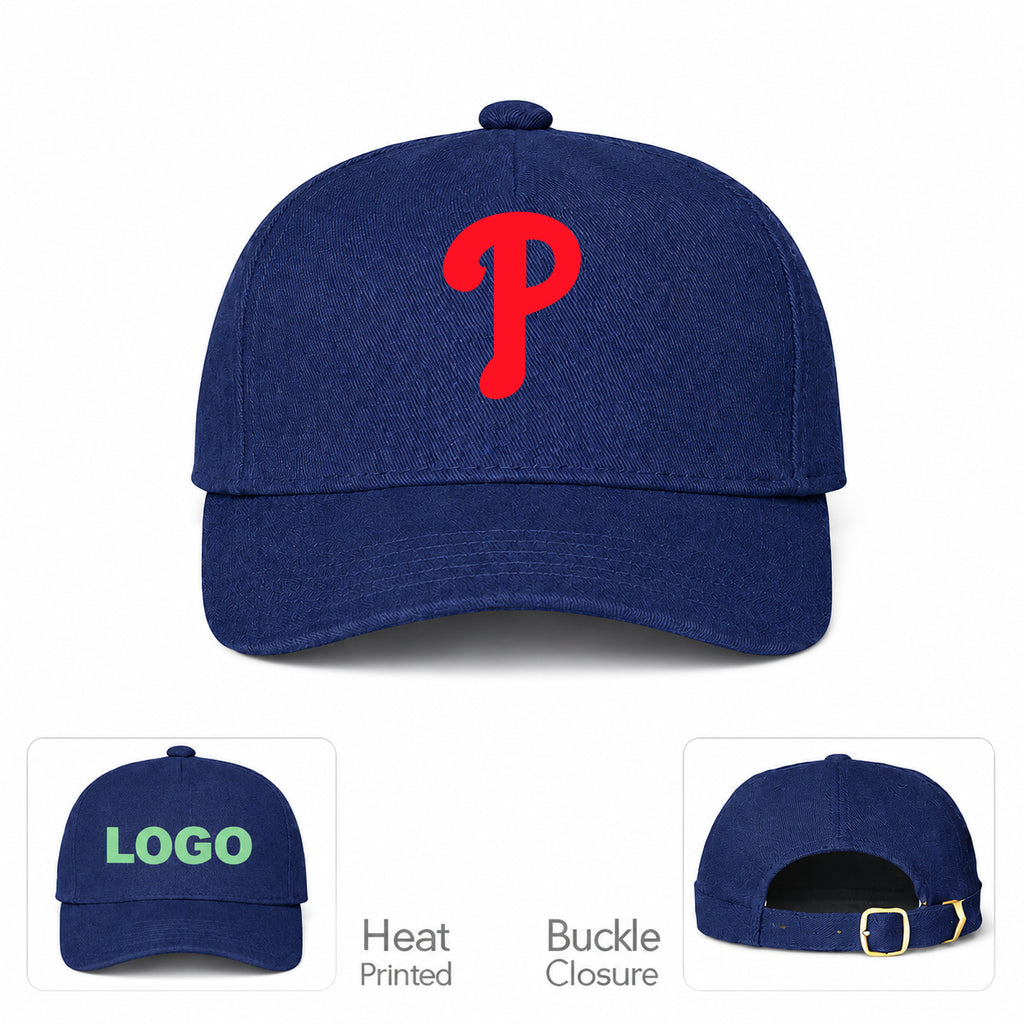 MLB Philadelphia Phillies Baseball Cap Hat - Navy
