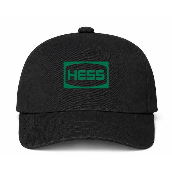Hess Logo Black Dad Baseball Cap Hat