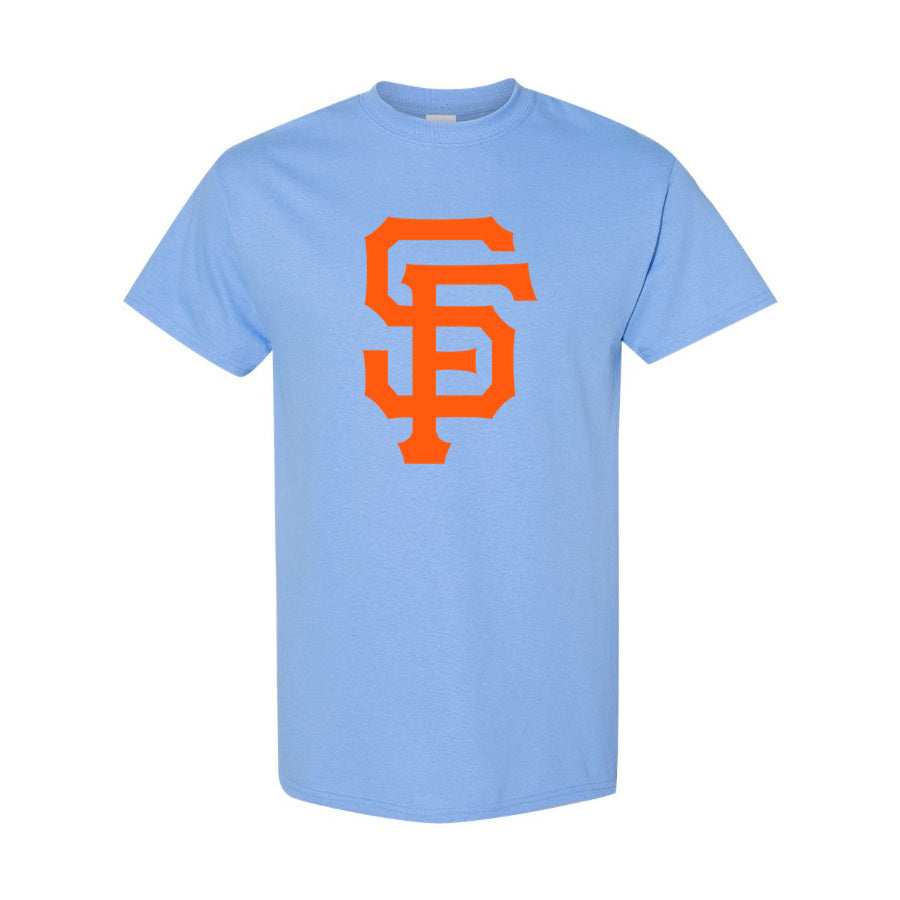 Men's San Francisco Giants Cotton T-Shirt - Sky Blue