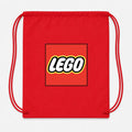 LEGO Drawstring Bag - Red