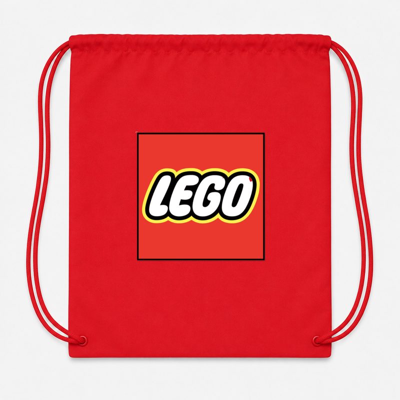 LEGO Drawstring Bag - Red