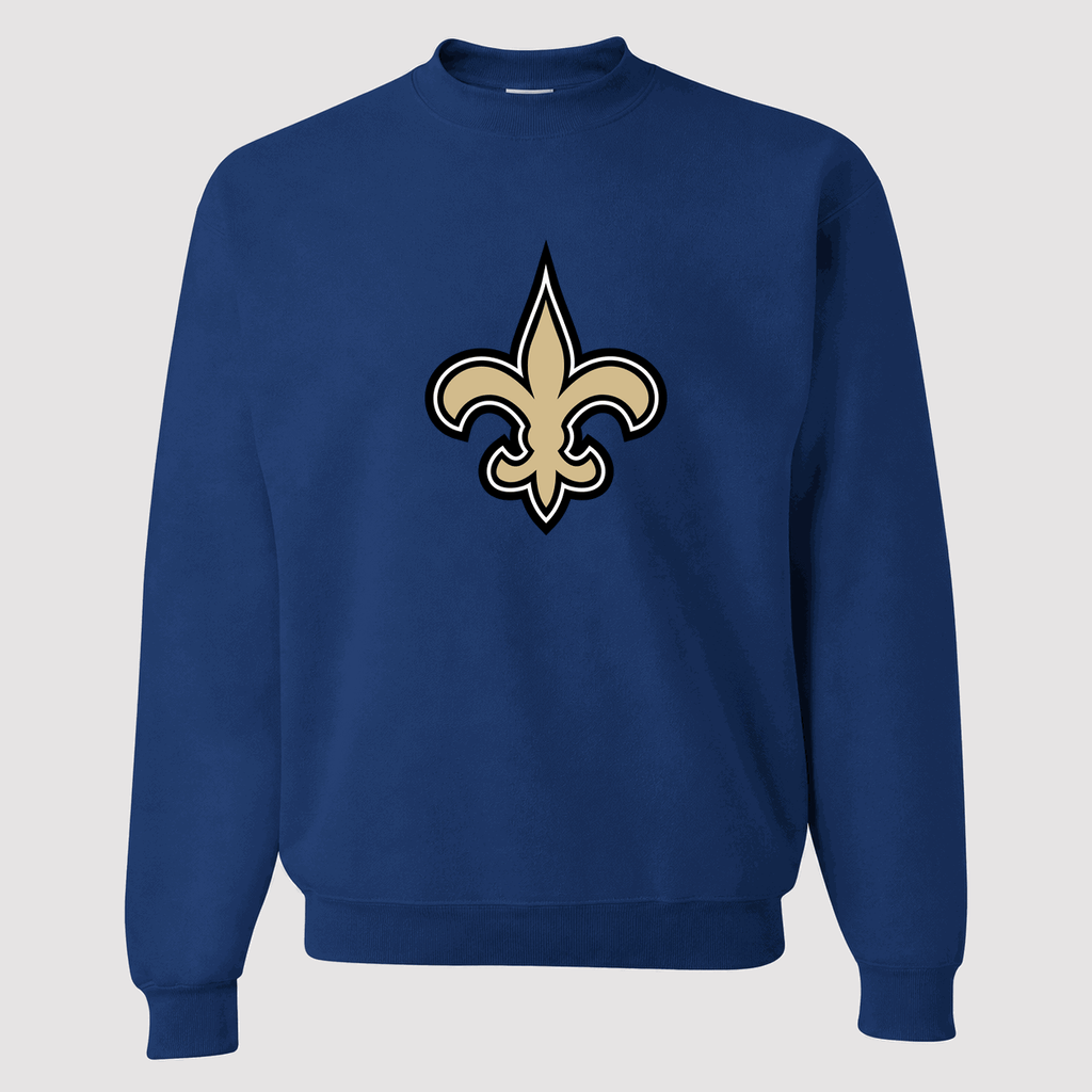 Men's New Orleans Saints Crewneck Sweatshirt - Blue