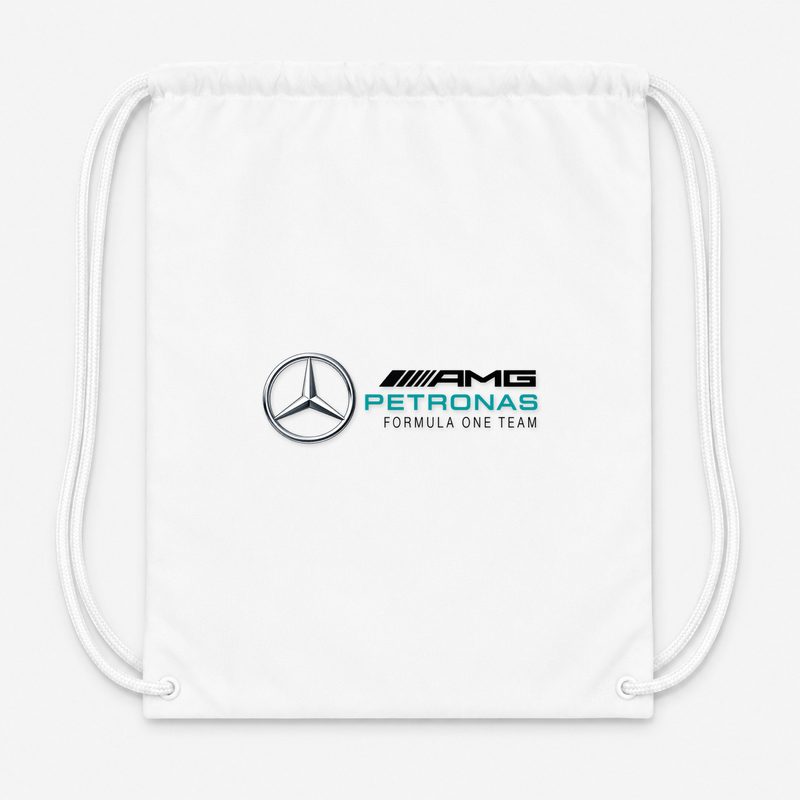 Mercedes AMG Petronas Formula One Team Drawstring Bag - White