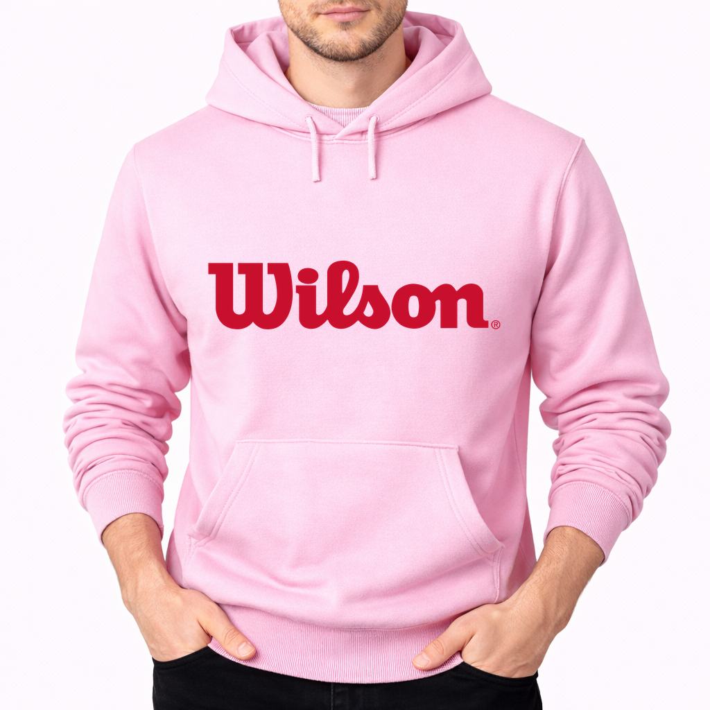Men's Wilson Pullover Hoodie - Pink