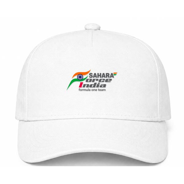 Sahara Force India Formula One Team White Dad Baseball Cap Hat