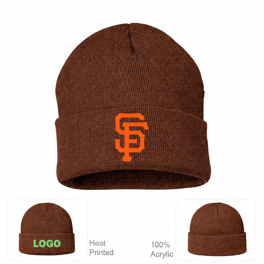 MLB San Francisco Giants Beanie Hat - Brown