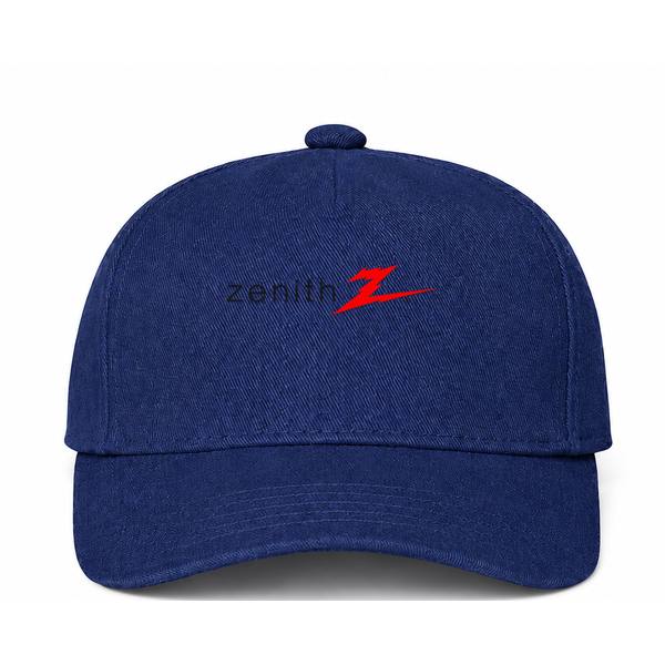 Zenith Logo Navy Dad Baseball Cap Hat