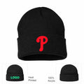 MLB Philadelphia Phillies Beanie Hat - Black