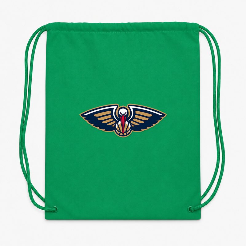 New Orleans Pelicans Drawstring Bag - Green