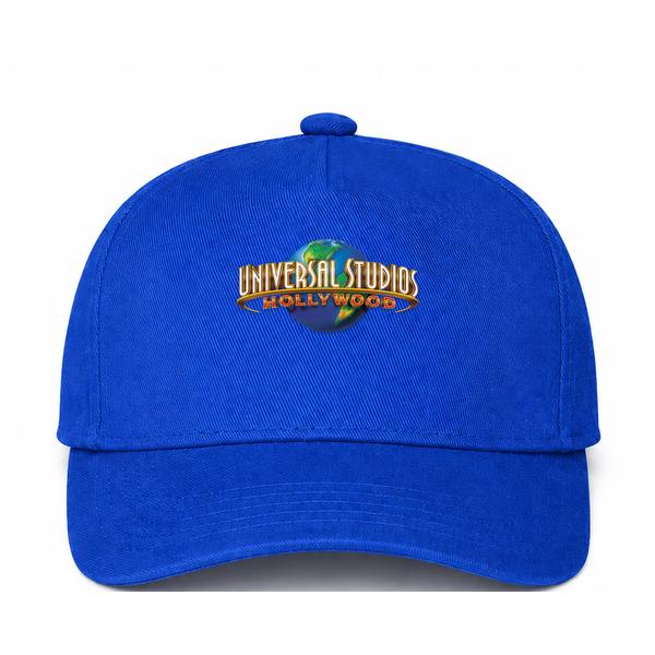 Universal Studios Hollywood Logo Blue Dad Baseball Cap Hat