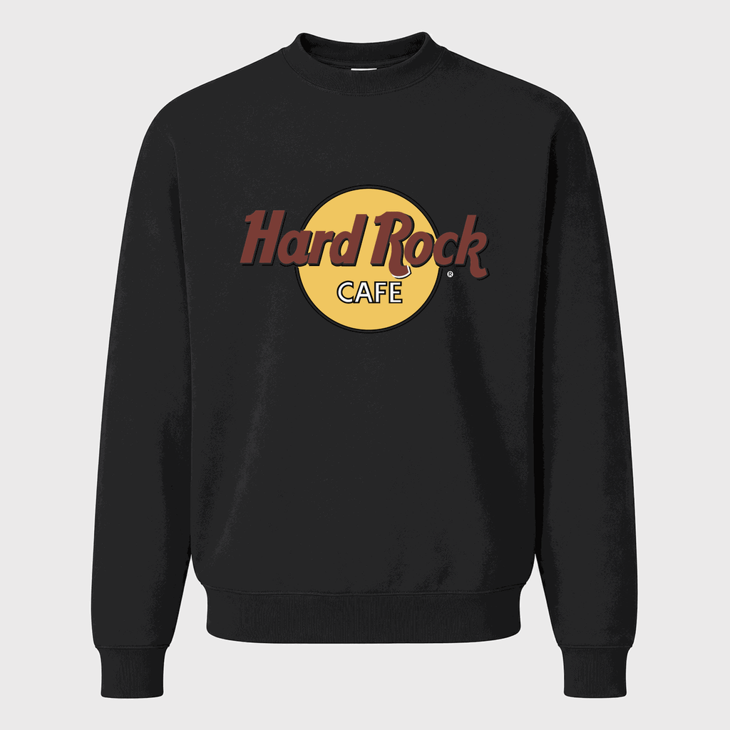 Men's Hard Rock Cafe Crewneck Sweatshirt - Black