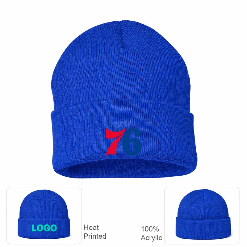 Philadelphia 76ers Royal Blue Beanie Hat