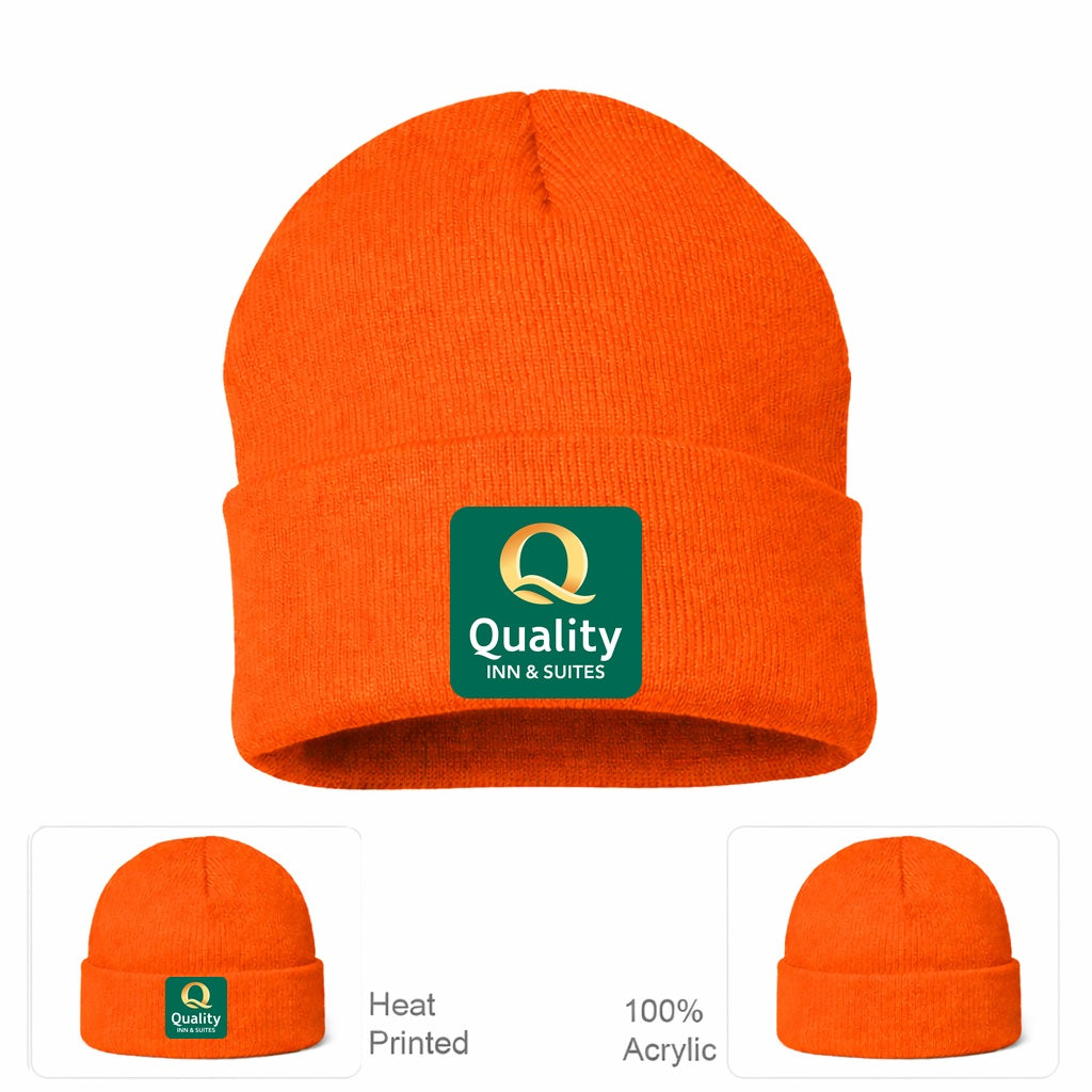 Quality Inn & Suites Beanie Hat - Orange