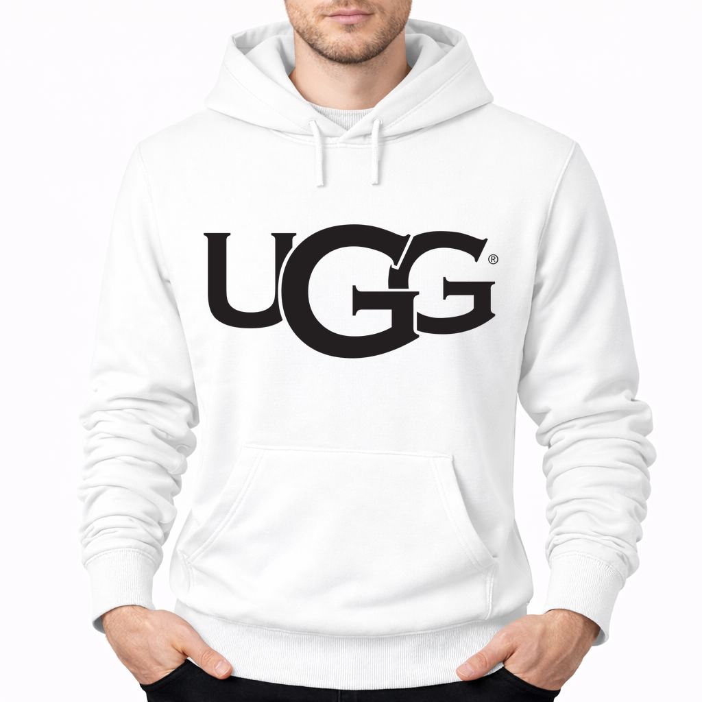 Men's UGG Pullover Hoodie - White