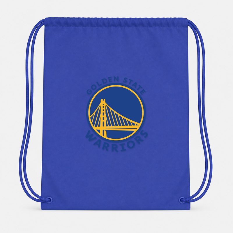 Golden State Warriors Blue Drawstring Bag - Blue