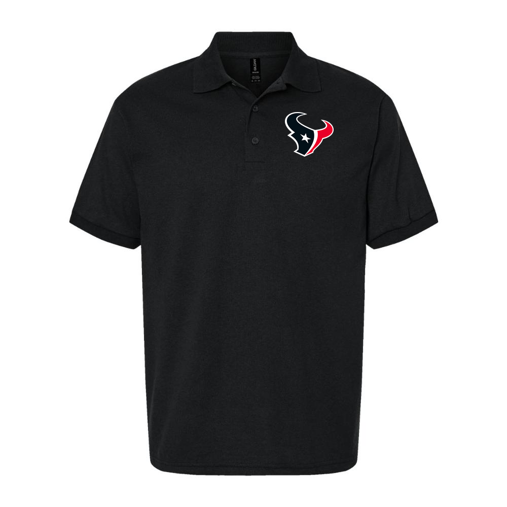 Men's Houston Texans Dry Blend Polo - Black