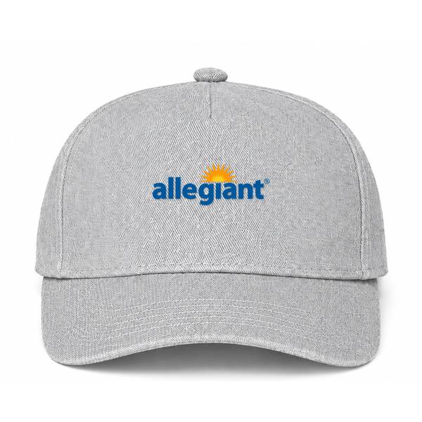 Allegiant Air Logo Gray Dad Baseball Cap Hat