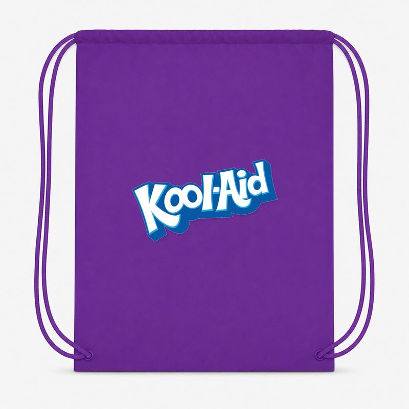 Kool Aid Brand Drawstring Bag - Purple