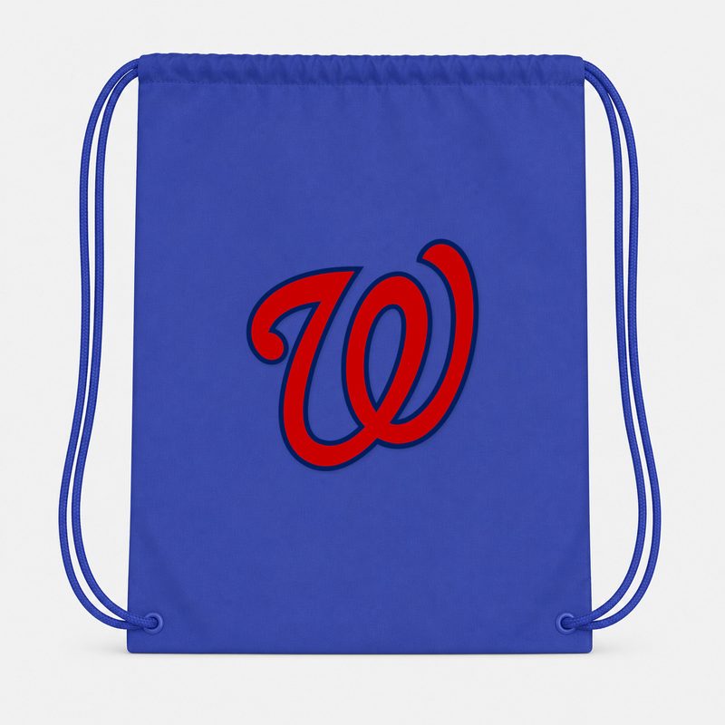 Washington Nationals Drawstring Bag - Blue