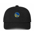 Golden State Warriors NBA Logo Black Dad Baseball Cap Hat