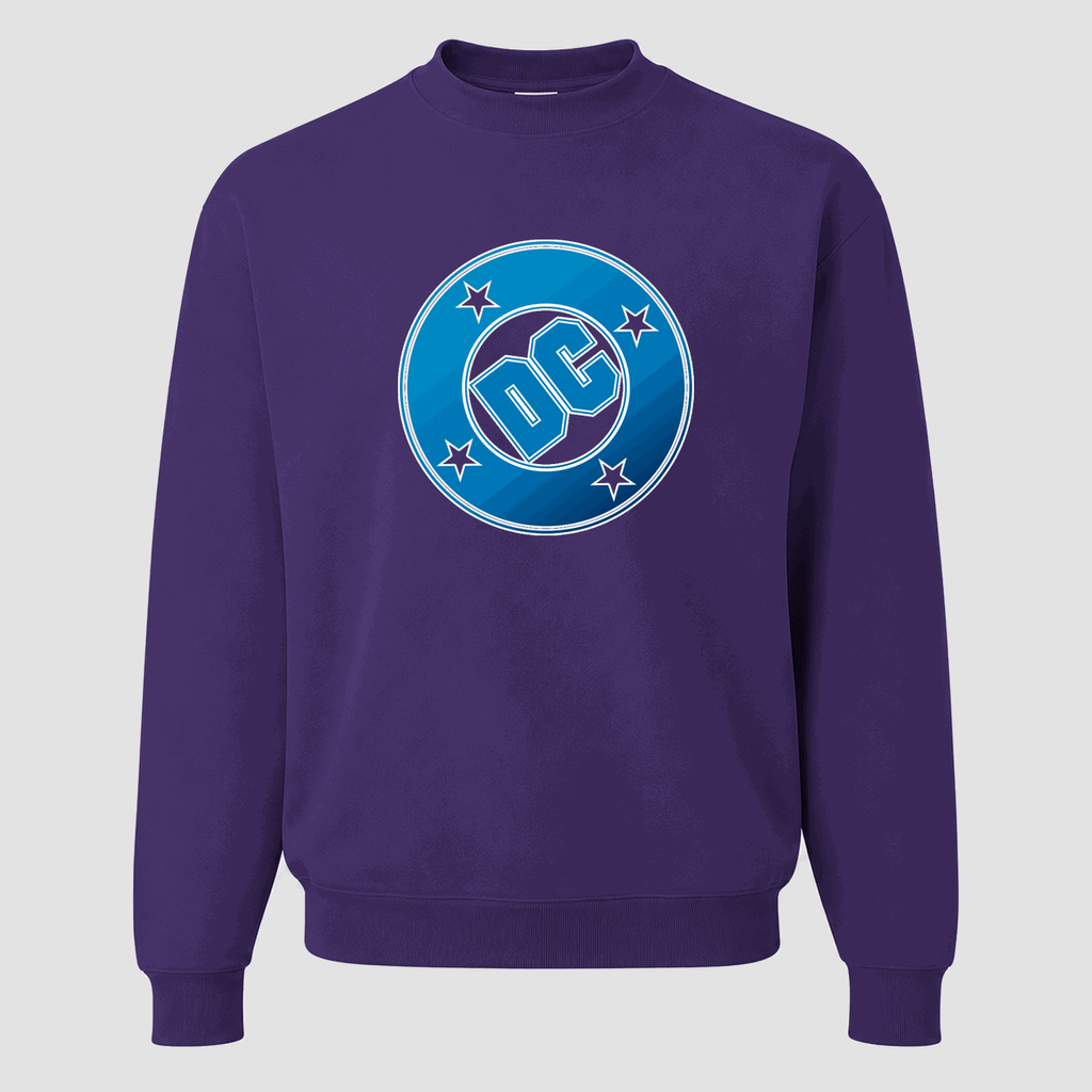 Men's DC Comics Crewneck Sweatshirt - Purple